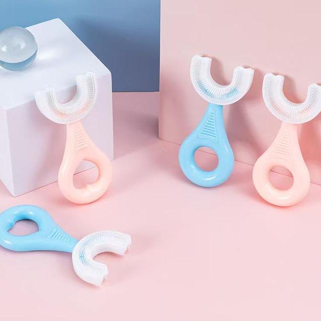 Sikat Gi U Anak Silikon Lembut Food Grade Sikat Gi Bayi Anti Nyangkut Di Mulut Alat Bantu Sikat Gi A