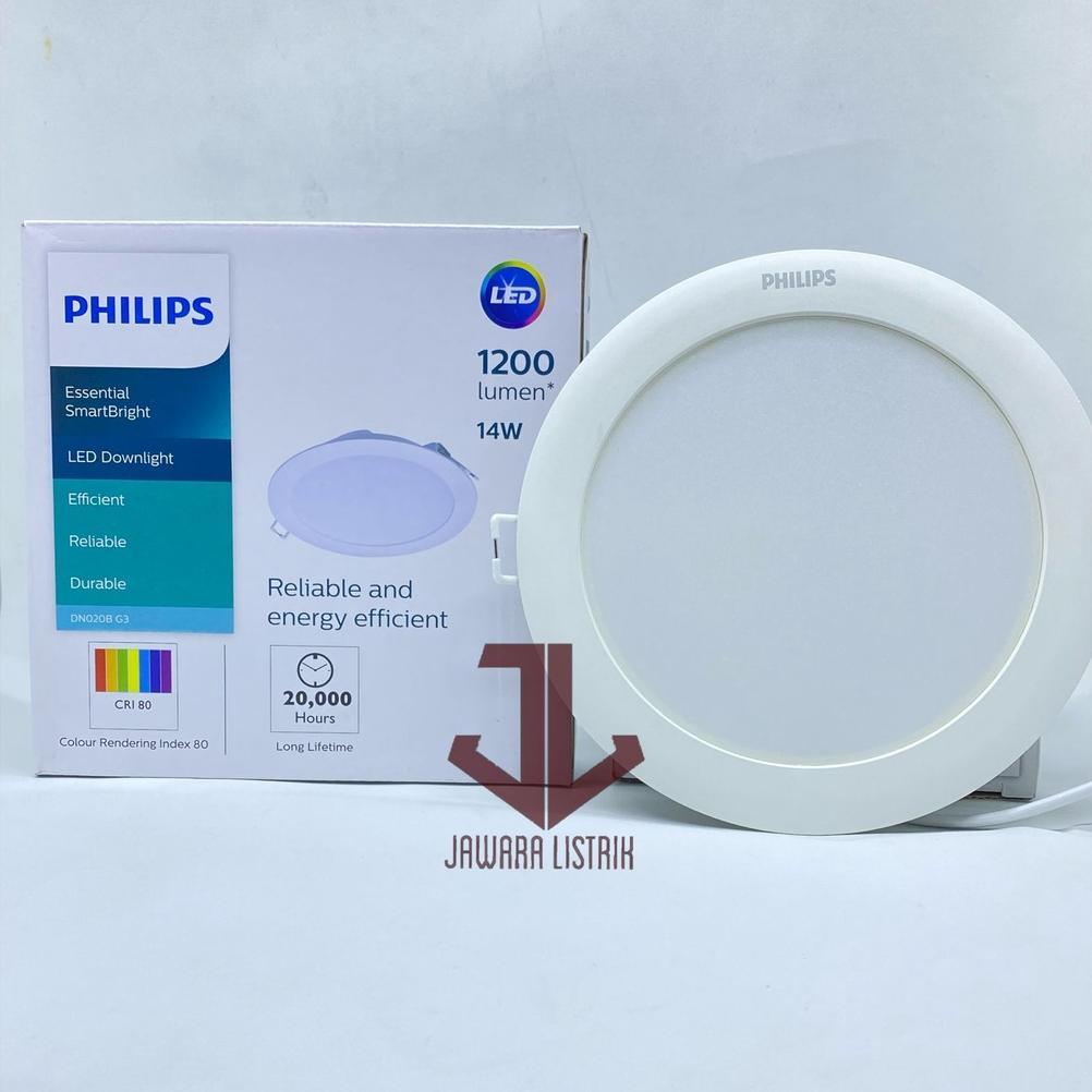 Gumarashop - Philips Led Downlight Dn020B G3 13W 13 W Watt Dn 020 B G4 Led12 13W 220-240V D150 Hrn-8