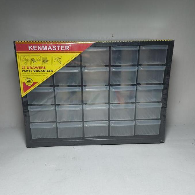 rak susun 25 laci serbaguna plastik / 25 Drawers Kenmaster