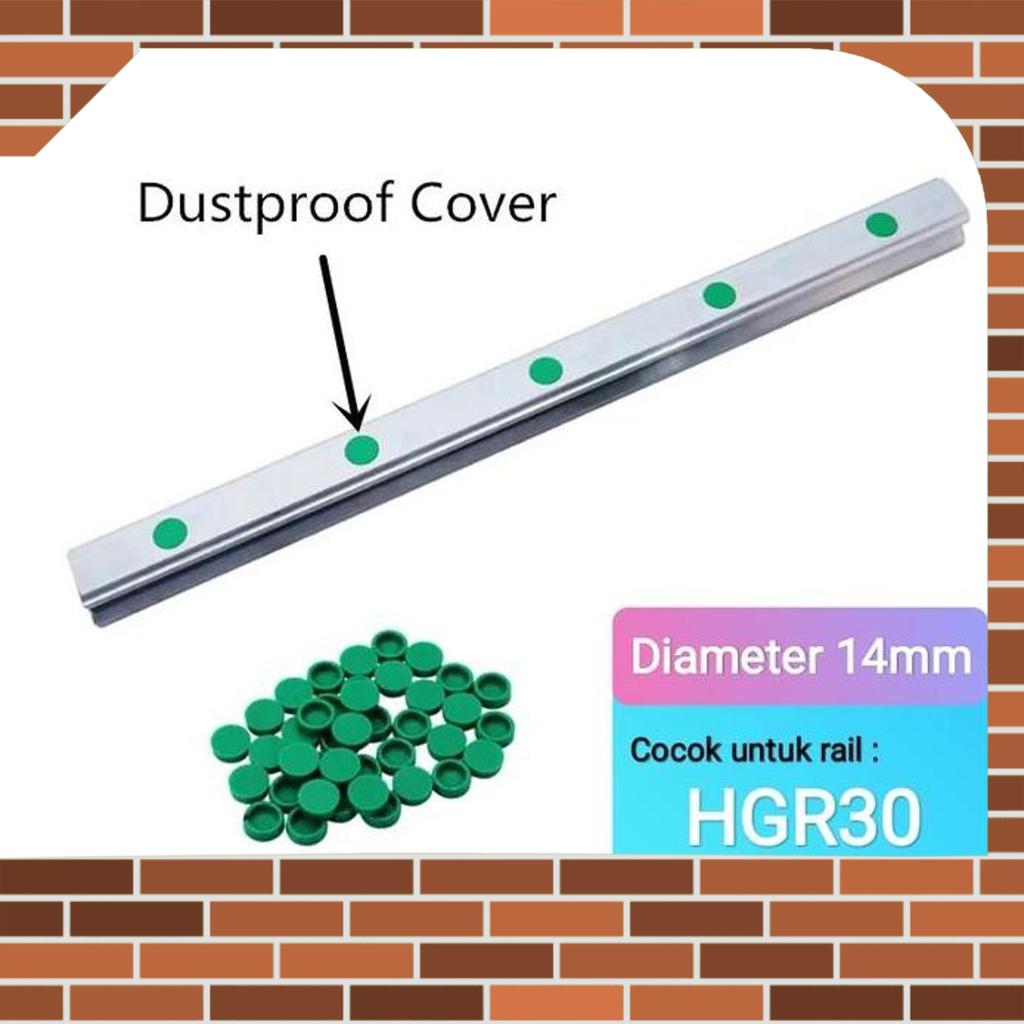 Tutup Plastik Cover Rail Linear Guide Hgr30 Hgr 30 Dust Caps Cupbolt