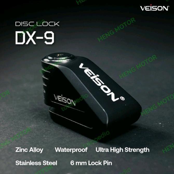 KUNCI DISK LOCK VEISON DX - 09 - GEMBOK CAKRAM DISK VEISON DX - 09