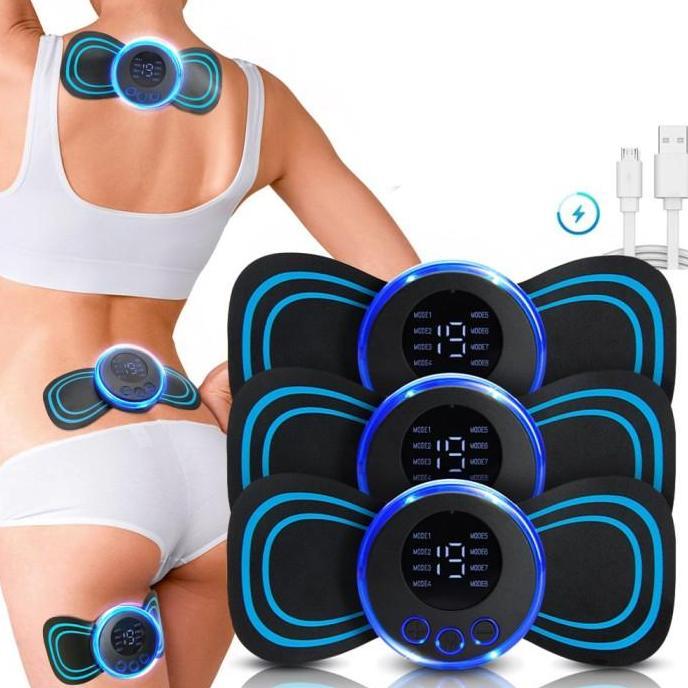 Tokowatishop - EMS Neck Massager Bio Japan 8 Mode Alat Pijat Leher Elektrik Terapi Otot Relaksasi