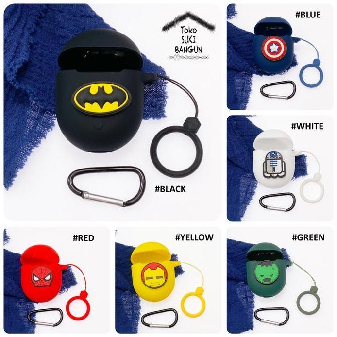 Case Redmi Buds 3 Pro & Airdots 3 Pro TWS Rubber CARTOON HEROES Cover murah