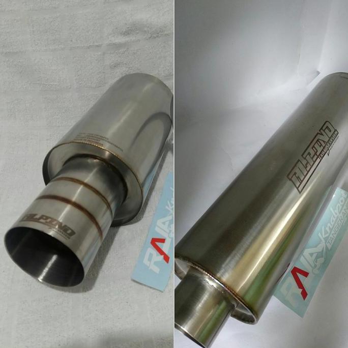Muffler Alpino F03 baby bass dan resonator Alpino matic