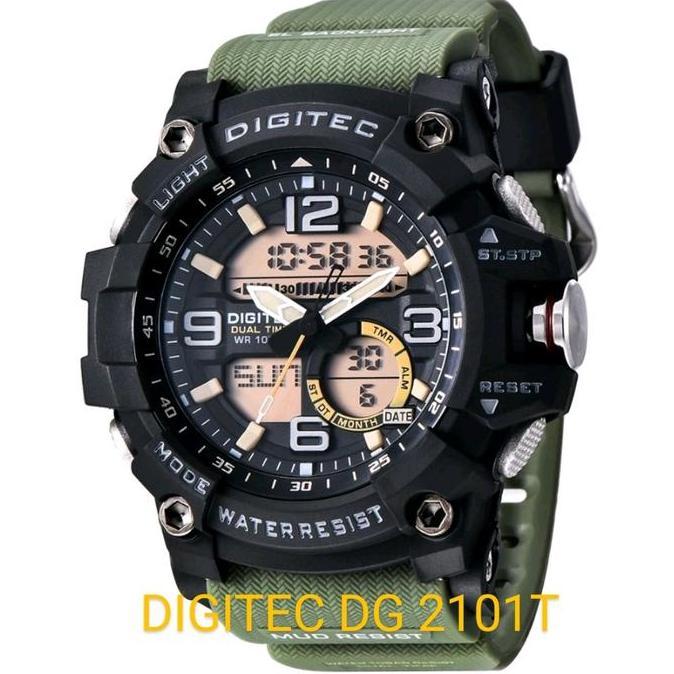Strap/tali jam tangan Karet fit to Digitec Dg2125/Dg2101/Dg2129 murah