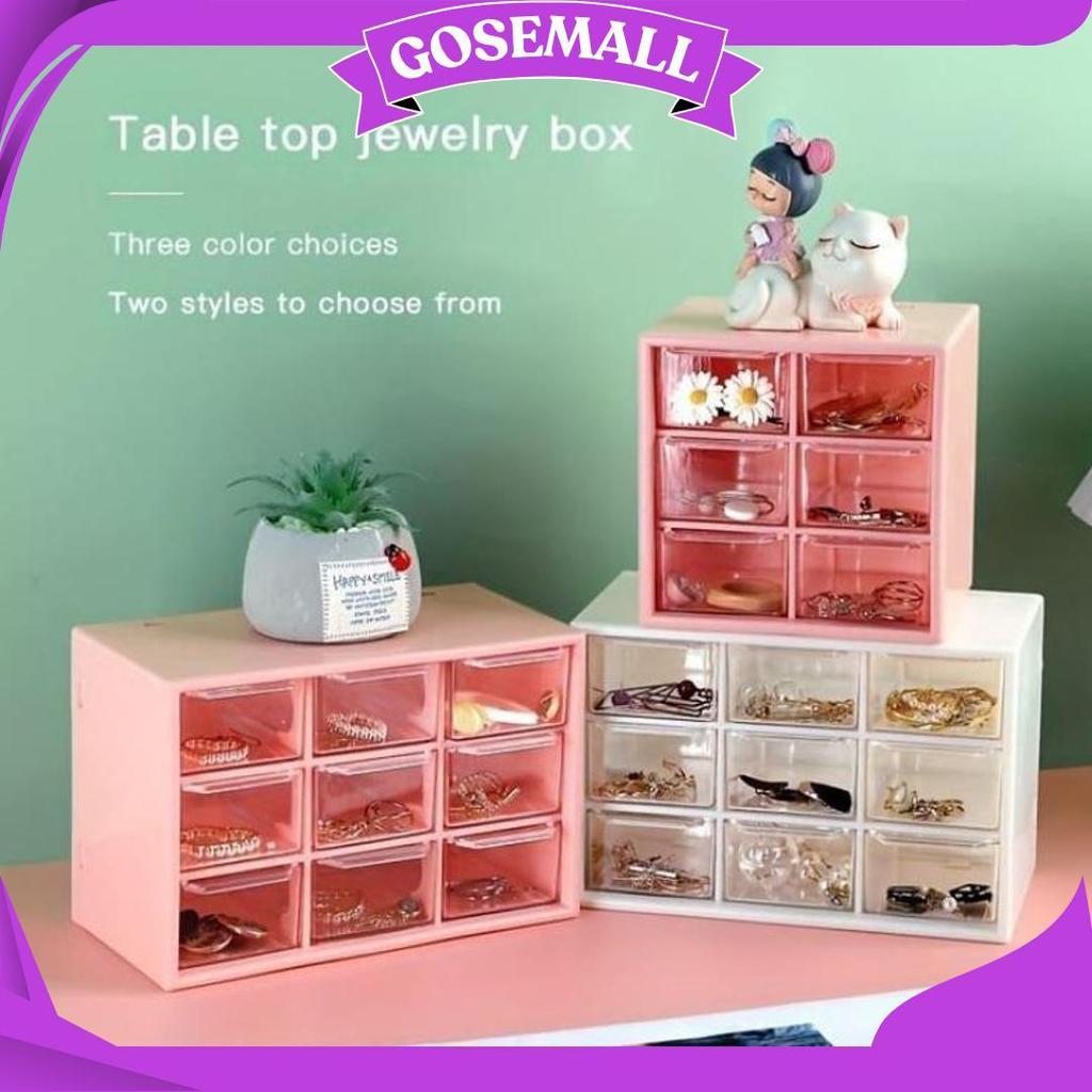 Kotak Laci / Rak Laci Penyimpanan / Laci Mini Serbaguna / Lemari Kotak Perhiasan / Rak Aksesoris Sek