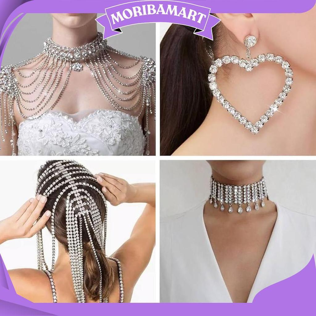 Drill Chain Diamond 1 Yard 91Cm / Diamond Chain String Per Yard / Diamond String Diamond Cangkang Ma