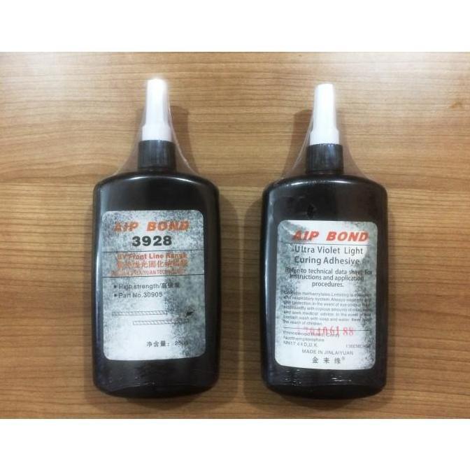 Promo Lem Kaca Uv Transparant 250 Ml Uv Curing Light Adhesives Lem Kaca Uv Cod