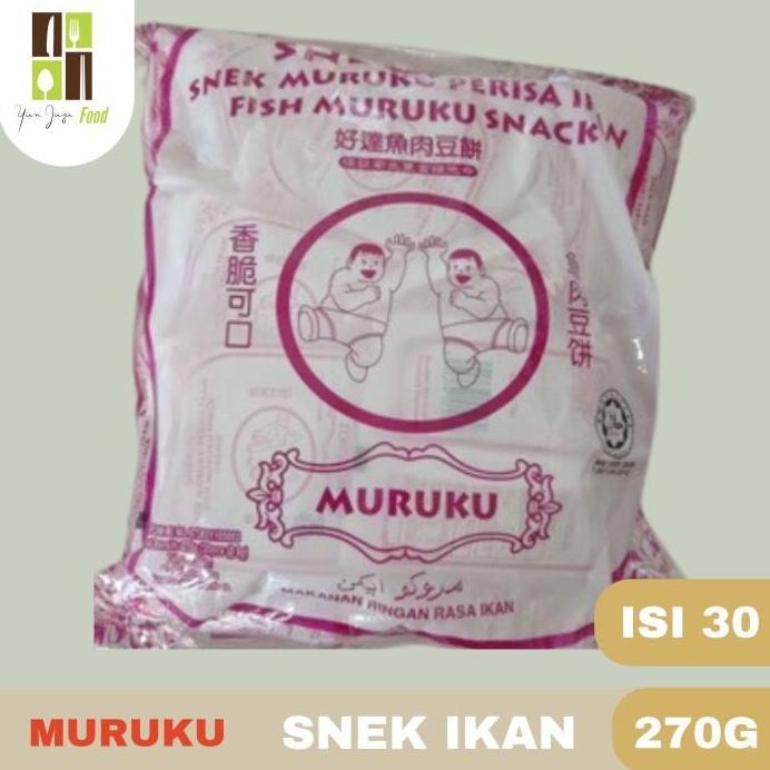 Ready Maruku Snek Ikan / Perisa Ikan / Muruku Fish Snack / Ota Maruku / Snack Malaysia 1 Pack / isi 