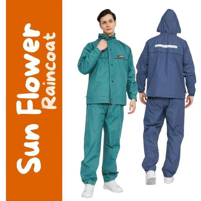 Jas Hujan Sunflower ukuran XXXXl / jumbo