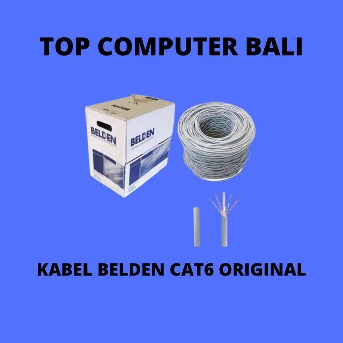 Kabel lan belden cat6 / kabel utp belden cat 6 original