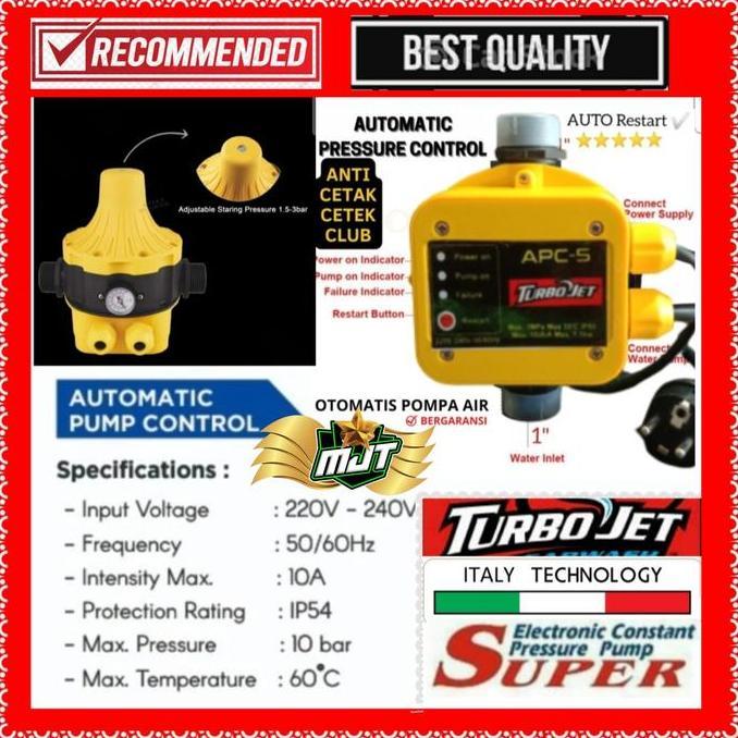 Otomatis Pompa Air "Radar"Booster York Shimizu Sanyo Wasser Pb 218 Cea Murah