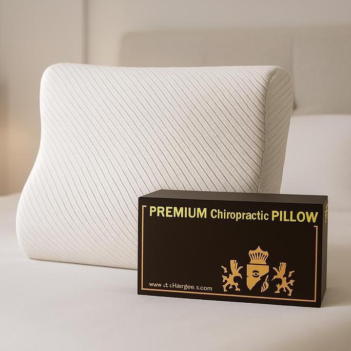 Sleepnight Ergo Premium Chiropractic Pillow by dunlopillo ( Natural Latex Organic )