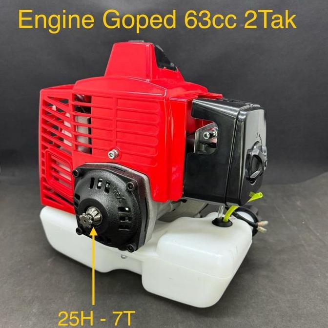 Terlaris Engine / Mesin 63Cc 2T Goped - Scooter