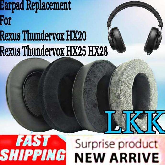 Rexus Thundervox HX20 HX25 HX28 Foam Earpad Bantalan Headphone Prasminah99 -