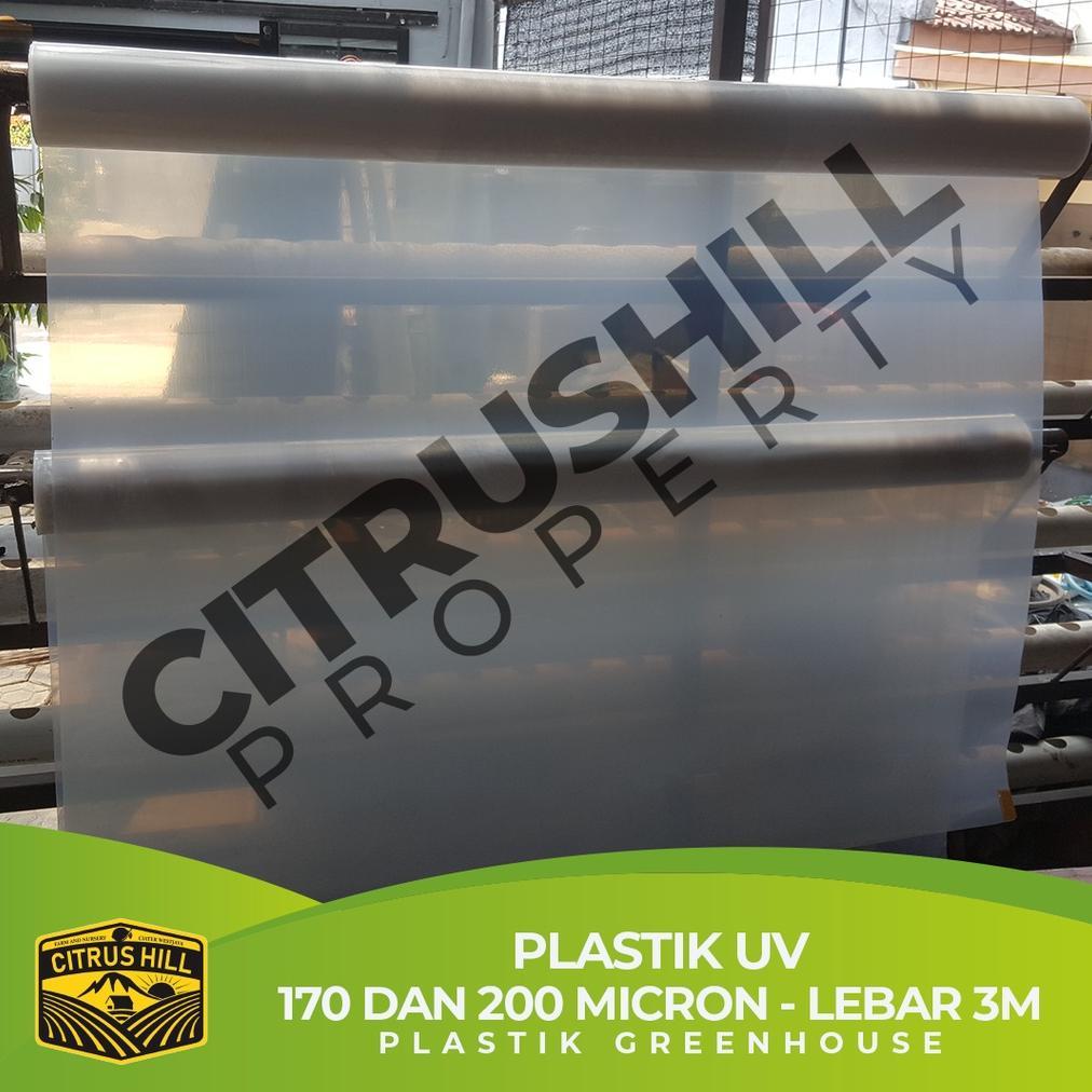 Bisa Cod Plastik Uv Greenhouse 200 Micron Tebal Hidroponik Untuk Kolam Ikan Anggur Atap Greenhouse -