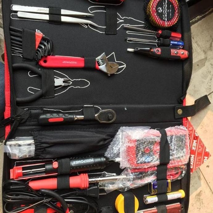 ELEKTRONIK TOOL SET 40 PCS MAXPOWER