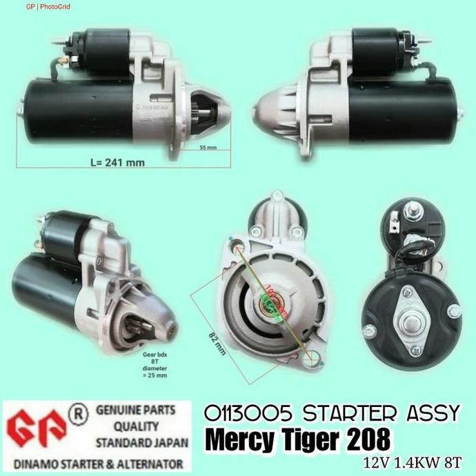 Dinamo Starter Mercedes Mercy Tiger 280 12V 0113005  Sale