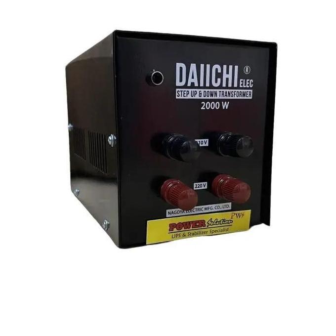 AVR / Trafo Step Up and down 2000 W 220V 110 V 2000 Watt DAIICHI STEP UP & DOWN TRANSFORMER