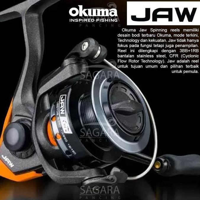 Reel Okuma JAW | Reel Ultra Light | Reel UL | Reel Pancing Spinning