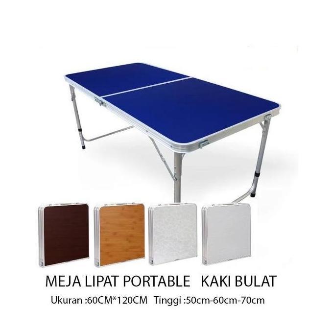 PROMO DISKON - UNIK BANDUNG Meja Lipat portable Meja Koper meja makan lesehan meja lipat kayu meja s
