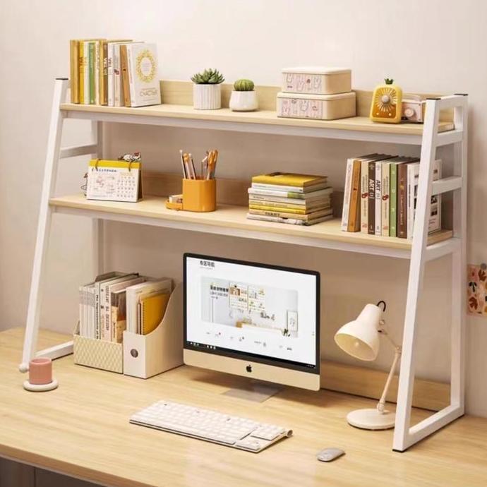 TERMURAH - Furnibest Rak Meja Serbaguna Rak Meja Belajar Rak Buku Belajar