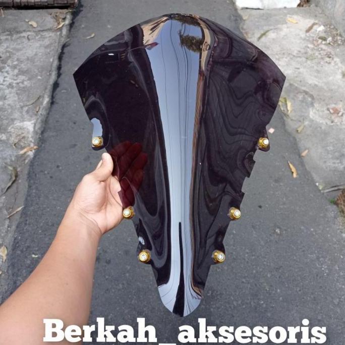 VISOR R15 V2 MODEL JAMBUL FULL JENONG BONUS BAUT VARIASI