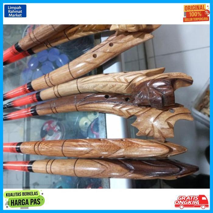 Exclusive Pahul/Gagang/ Joran Pancing Kayu Ukiran Motif Wayang Golek Cocok Tuk Joran Timbang Dan Jor