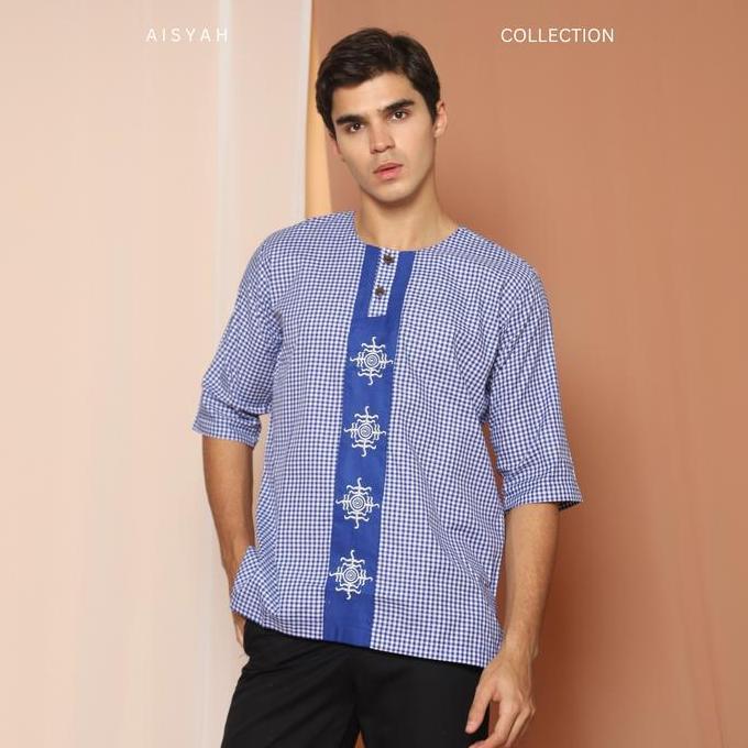 DN40 - baju cele - cele kotak maluku - variasi bordiran - motif maluku