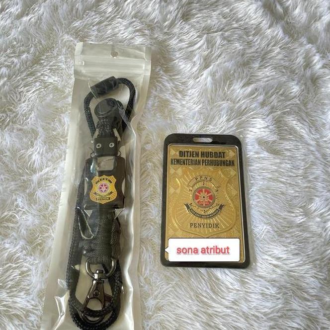Lencana Id Card Ppns / Penyidik Plus Lanyard