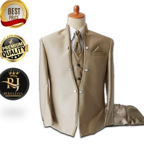 Jas Pengantin Pria Reksa Jaya Collection  - Jas Model Korea Formal Semi Wool Jas Blazer Kantor Pria 