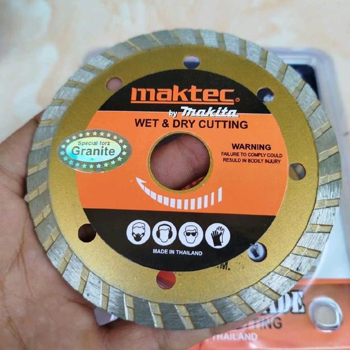Mata Gerinda Potong Granit Keramik 4" MAKTEC TURBO DIAMOND CHUTTING WHEEL