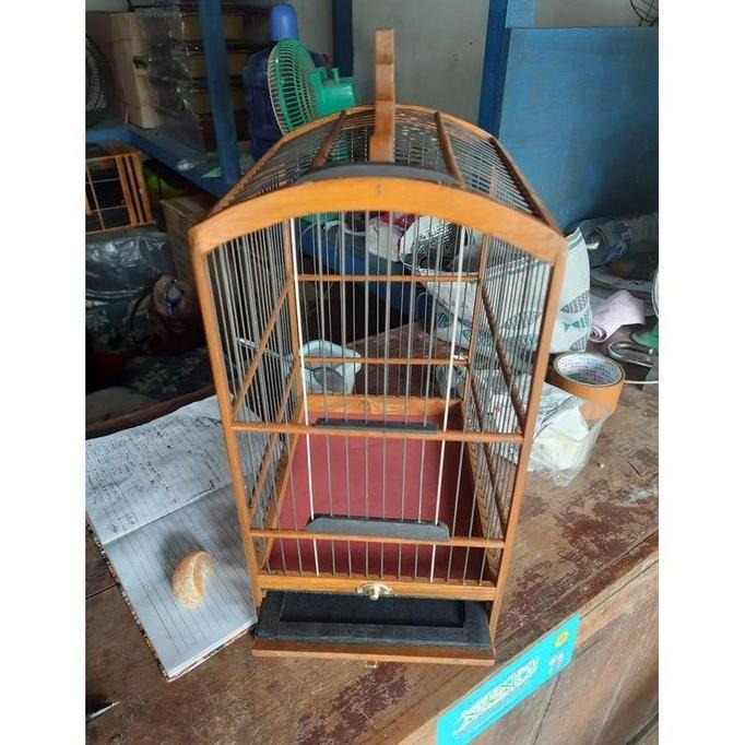 SANGKAR REPLIKA BNR MATANG UKURAN NOMOR 5 DAN 6 UNTUK BURUNG PLECI KONIN SOGON MATANG MATENG FINISHI