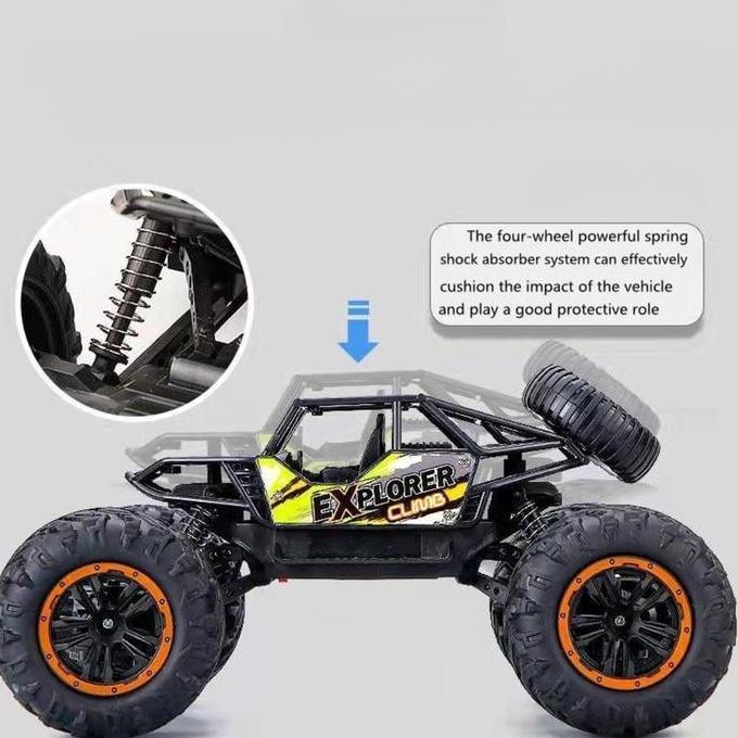 Mobil RC 20KM/H 2.4GHz Mobil Kendali Jarak Jauh Truk Monster Kendaraan Off-road Mainan-Mobil Kendali