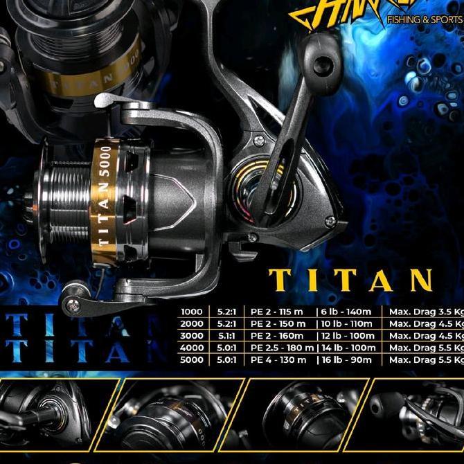 reel one way Harrow Titan 1000