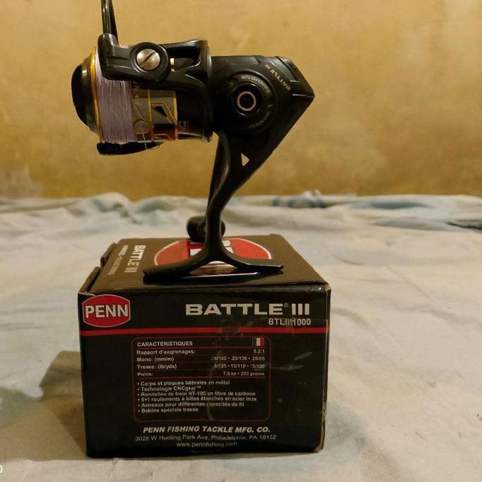 Penn Reel Battle III 1000 - Spinning Reel Moulinet Spinning