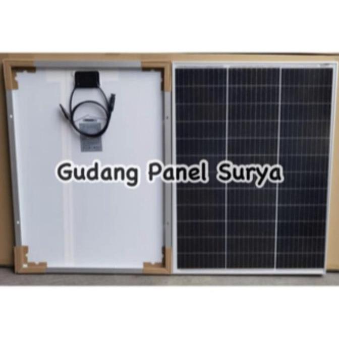 2 Panel 120WP Mono GH / Maysun 120WP Monocrystalline + Packing Kayu