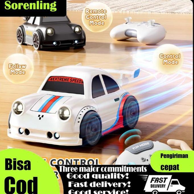 Sorenling Mobil Drift Multifungsi RC Kecepatan Tinggi/mobil mainan kendali jarak jauh/ikuti/kabur/ke