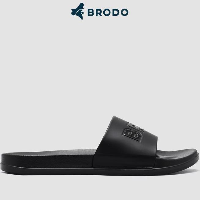 Sandal Pria Brodo Broslides Brodo Full Bla