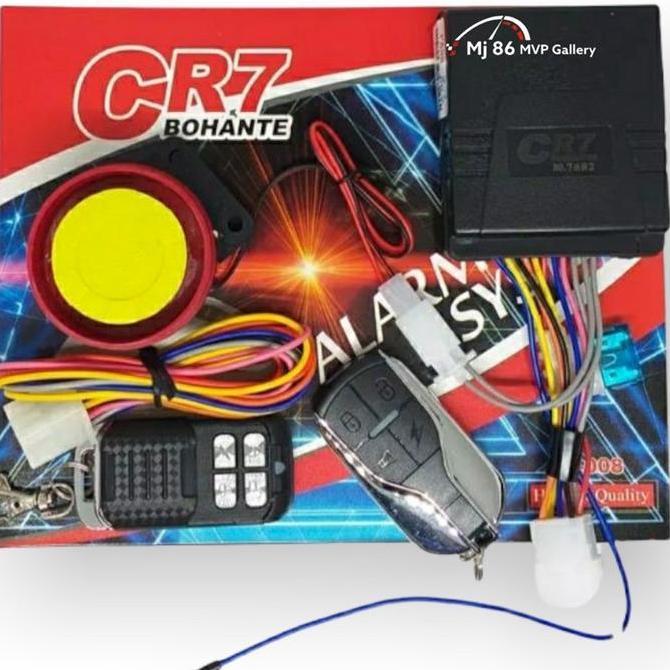 Promo Alarm Motor / Alarm CR7 / Alarm Panastar / Alarm Mgv / Alarm Tss / Pengaman Motor Motorcycle