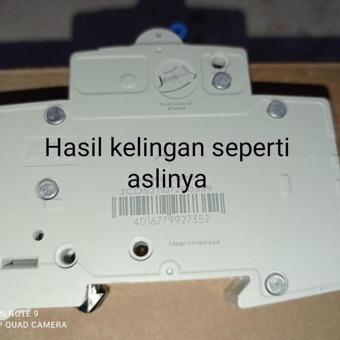 MCB abb 2a PLN anti jeglek, MCB abb PLN 2a modif 4a, 6a, 10a