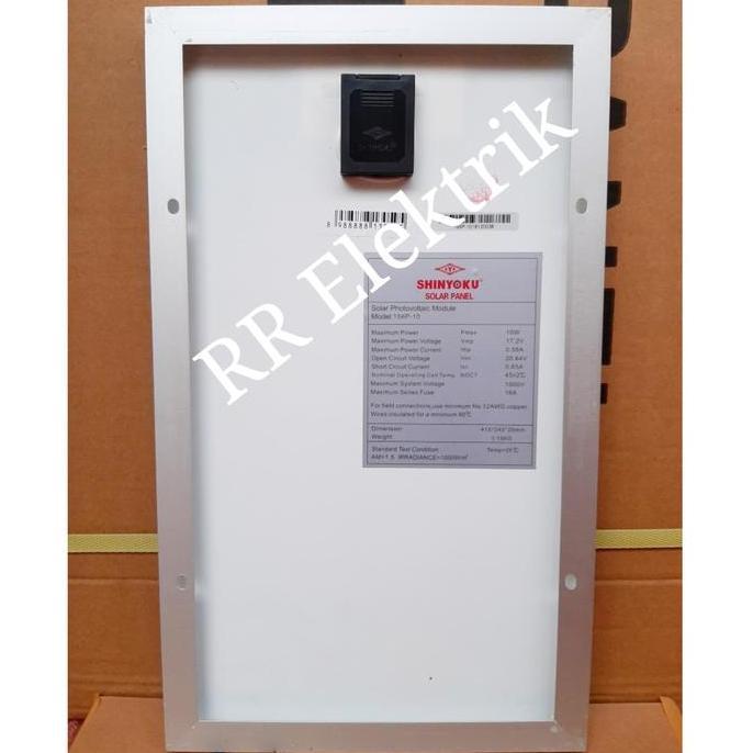 Solar Panel / Solar Cell / Panel Surya Shinyoku 10wp Poly 12V