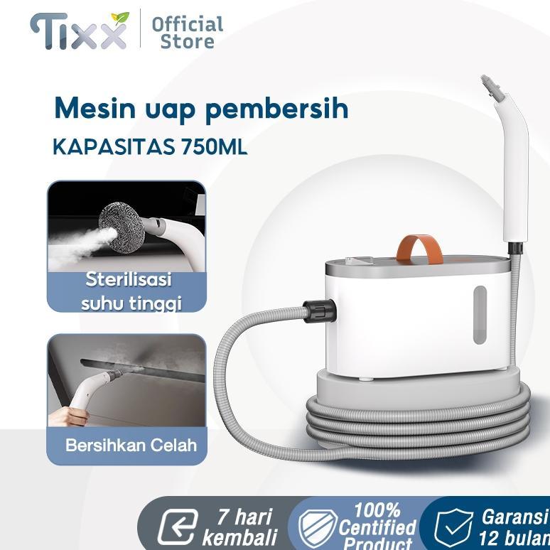 TIXX Mesin Steamer Uap Multi Function Steam Cleaner Mop Handheld Electric Steam Cleaner
