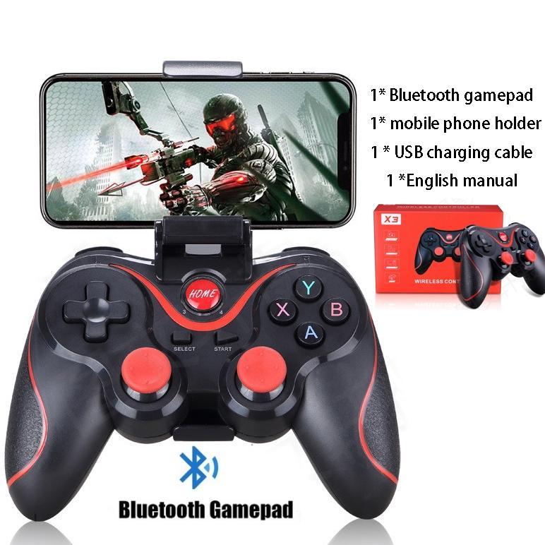 Gamepad Stick X3 laptop pc komputer cpu Android joystik setick game bluetooth Stick Wireless