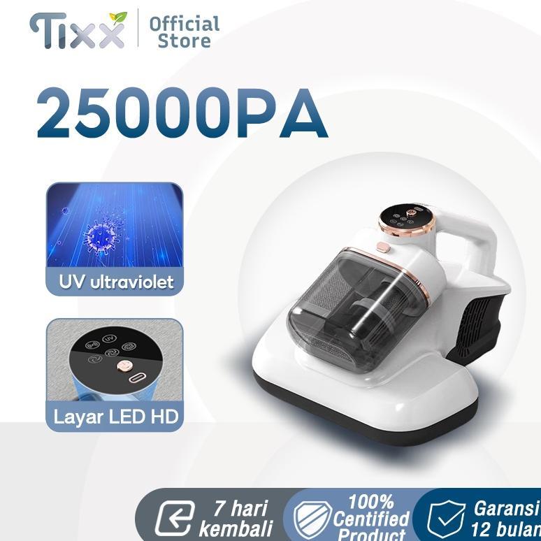 TIXX Dust Mite Vacuum Cleaner Pembasmi Tungau 25000Pa Detektor Tungau Debu Cangkir Ganda Mite Vacuum