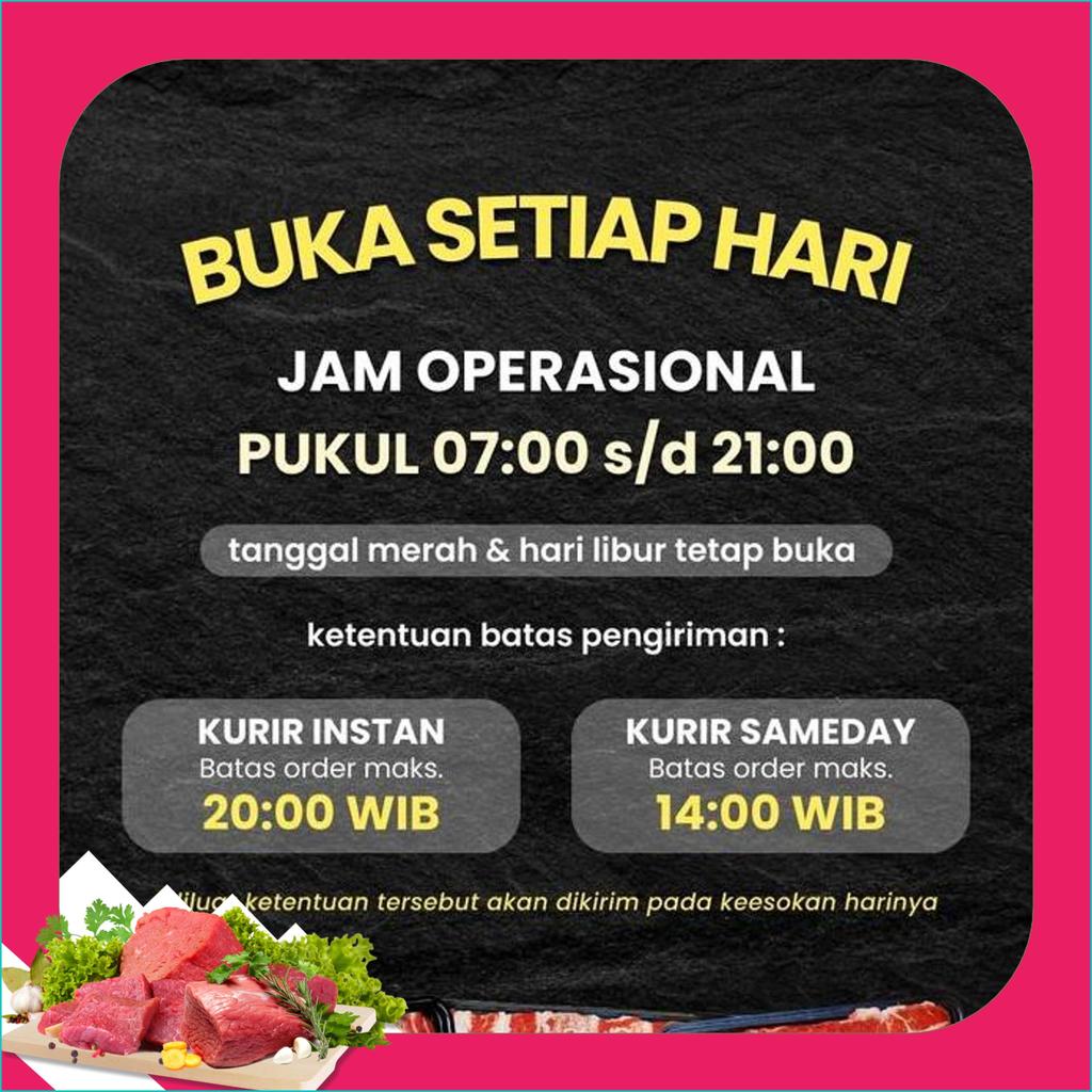 Iga / Rusuk Kambing 1 Kg - Brothermeatshop Gosend