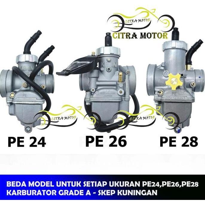 [ BISA COD ] KARBURATOR NSR PE 24 26 28 GRADE A NITROUS OEM SKEP KUNINGAN THAILAND CARBURETOR KARBU 