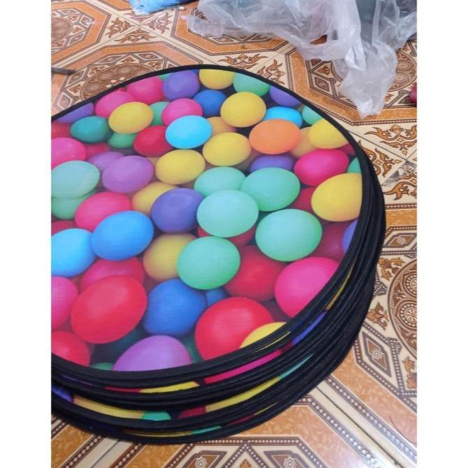 karpet 3Dimensi motif bola sangkar burung muray