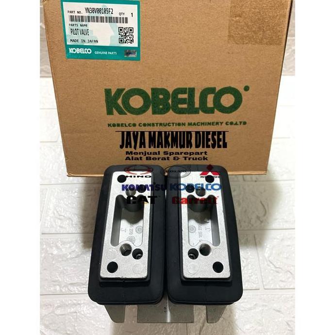 Pedal Valve Kobelco SK200-8 YN30V00105F2 Handle Kaki Kobelco SK200-8