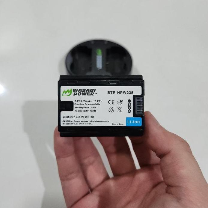 Wasabi Battery For Fujifilm Np-W235 Npw235 For Xt4 Xt5 Xs20 Xh2 Second